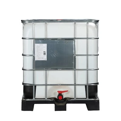 1000L IBC bakas su plastikiniais padėklais